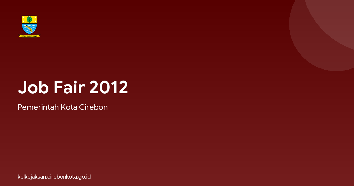 Job Fair 2012