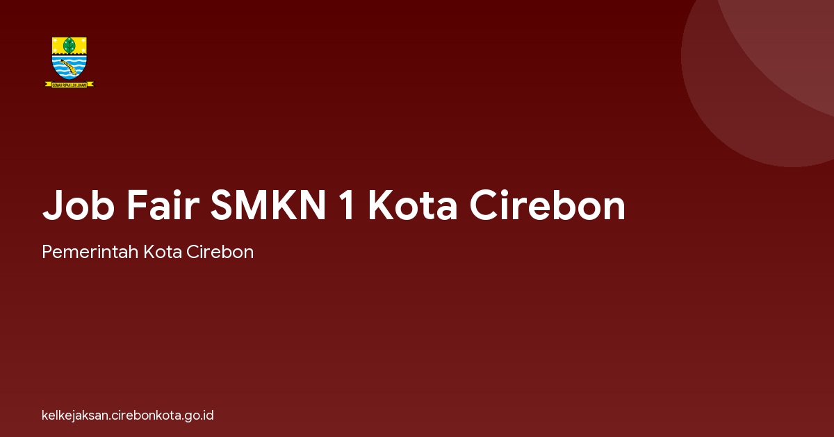 Job Fair SMKN 1 Kota Cirebon