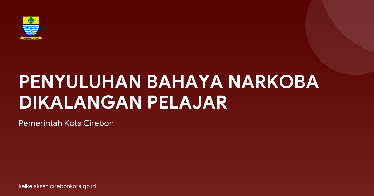 PENYULUHAN BAHAYA NARKOBA DIKALANGAN PELAJAR